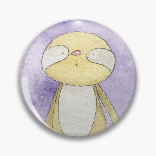 Item preview, Cute baby sloth by asillustrations designed and sold by alisonsadler.