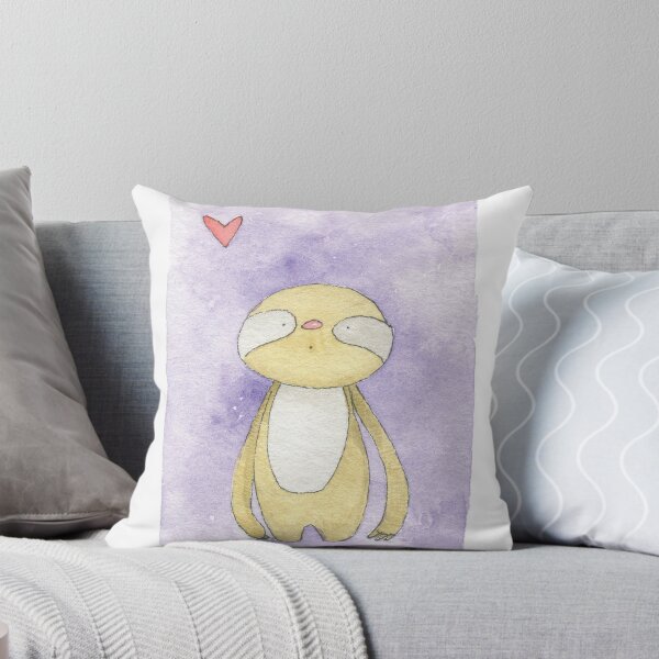 Item preview, Cute baby sloth by asillustrations designed and sold by alisonsadler.