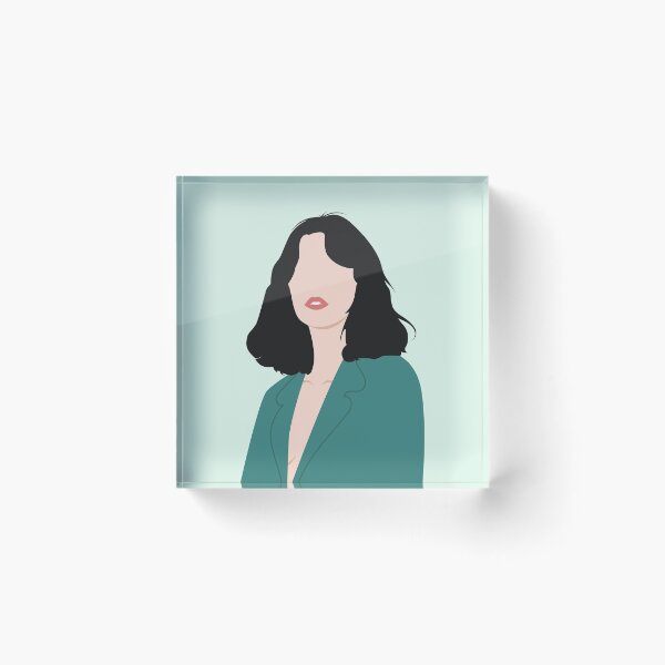 Item preview, Girl in green - portrait designed and sold by eembesee.