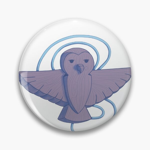 Item preview, Intuitive owl totem - Inspired by Fère des Ours designed and sold by PotchouDoodle.