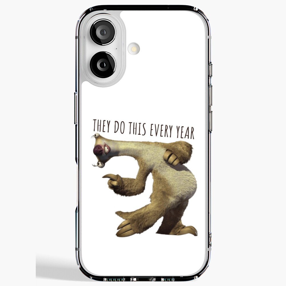 Sid Doesn't Anyone Love Me, Sloth Doesn't Anyone Love Me Sticker