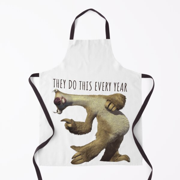 Item preview, Sid They Do This Every Year, Sloth They Do This Every Year designed and sold by ladylaughprints.