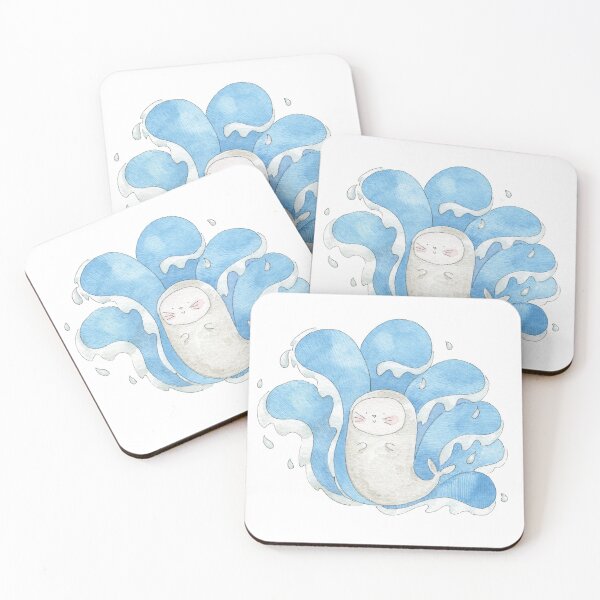 Item preview, A seal in the water designed and sold by alisonsadler.