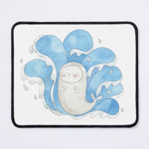 Item preview, A seal in the water designed and sold by alisonsadler.