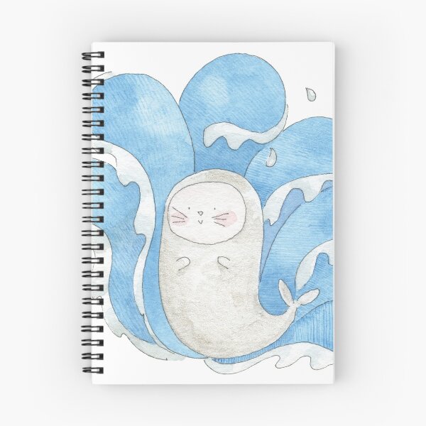 Item preview, A seal in the water designed and sold by alisonsadler.