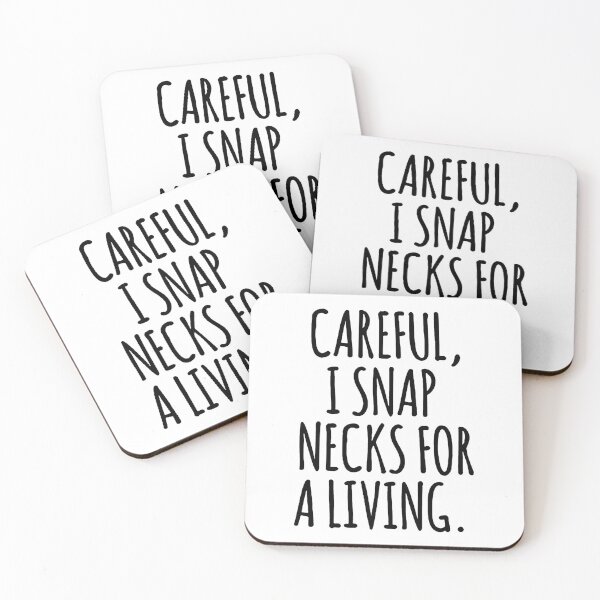 Item preview, Careful, I Snap Necks For A Living - Funny Chiropractor Gift - Gift for Chiropractor  designed and sold by MahGifts.
