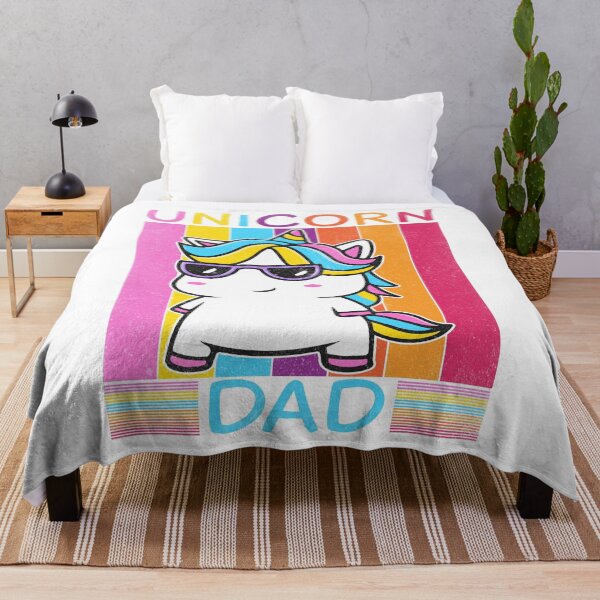 Item preview, daddy unicorn-funny animal typography designed and sold by Hartics.