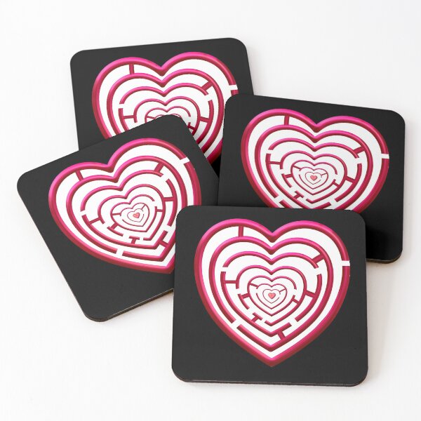 Item preview, maze heart designed and sold by ercsag.