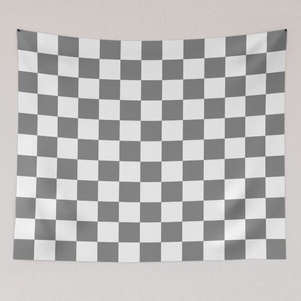 Item preview, Gray and White Checkered designed and sold by starrylite.