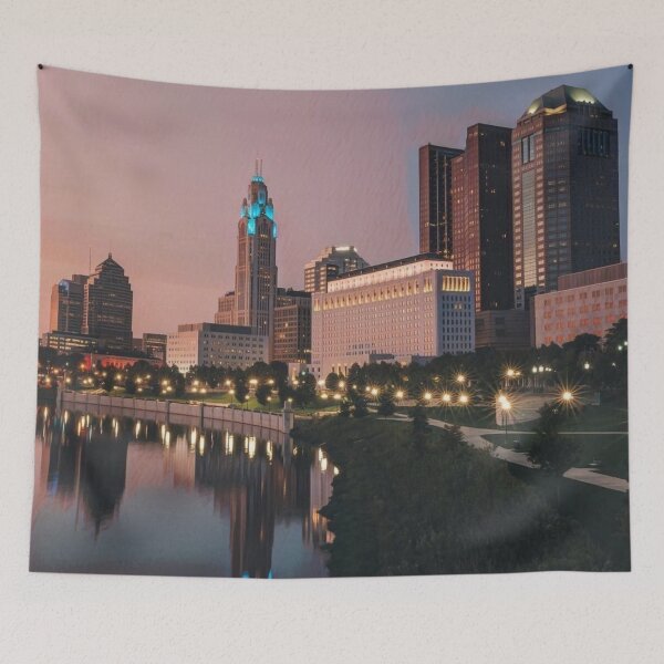 Item preview, Columbus at Night designed and sold by SofiaStutio.