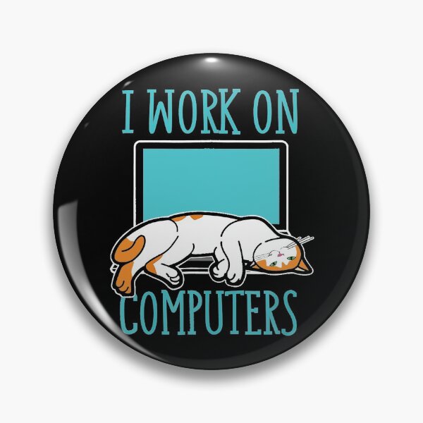 Artikelvorschau, Katzen und Computer Laptop Ich arbeite am Computer entworfen und verkauft von jackjerry.