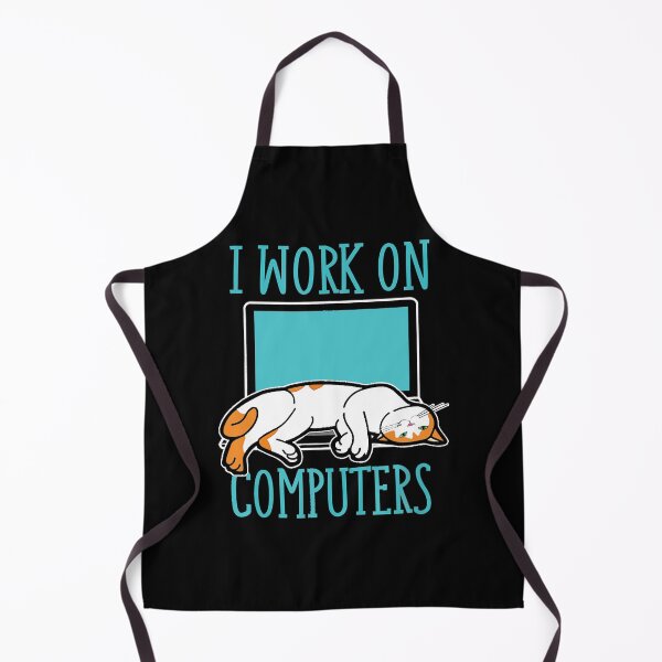 Artikelvorschau, Katzen und Computer Laptop Ich arbeite am Computer entworfen und verkauft von jackjerry.