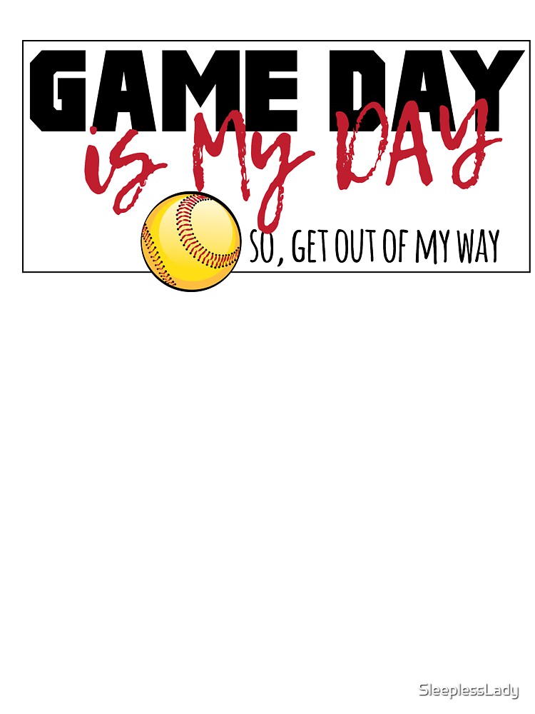 Prints Art & Collectibles Digital Prints Game Day Softball