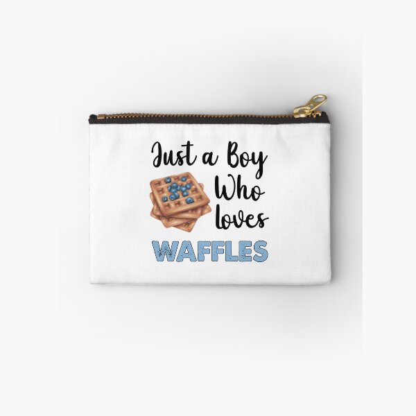 Item preview, Just A Boy Who Loves Waffles designed and sold by SportyDogShop.
