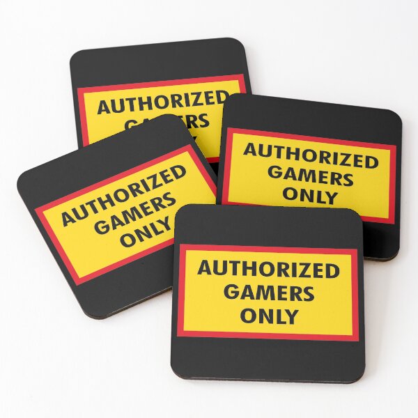 Item preview, Authorized Gamer Only designed and sold by ddawgdesigns.