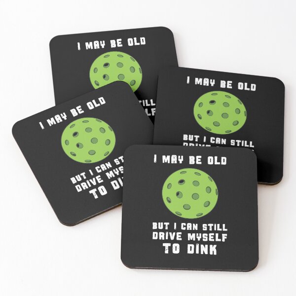 Item preview, Funny Pickleball I May Be Old designed and sold by Huhnerdieb Apparel.