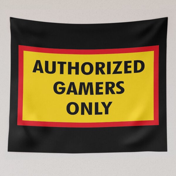 Item preview, Authorized Gamer Only designed and sold by ddawgdesigns.