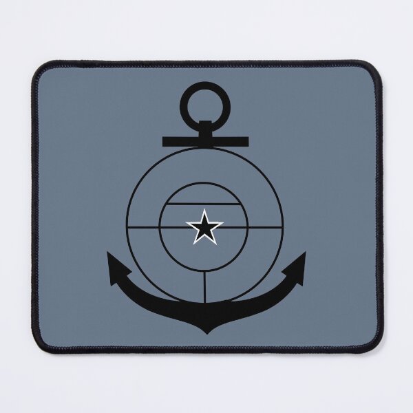 Item preview, Colombian Naval Aviation - Roundel (low vis) designed and sold by wordwidesymbols.