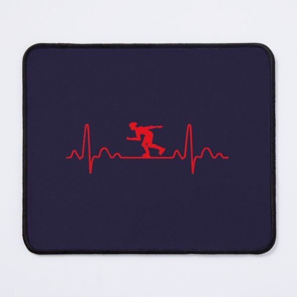 Item preview, Heartbeat Inline Skating Funny Gift Idea designed and sold by vicoli-shirts.