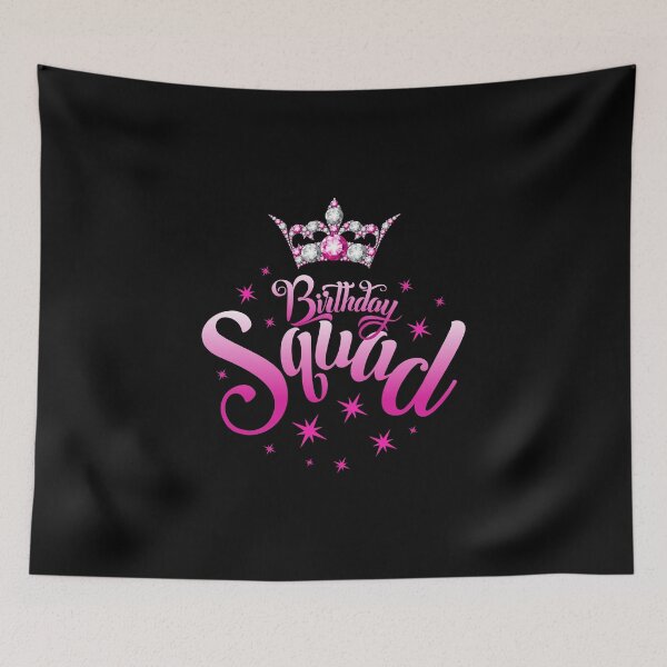 Item preview, Birthday Squad, group design. Birthday party  designed and sold by iclipart.