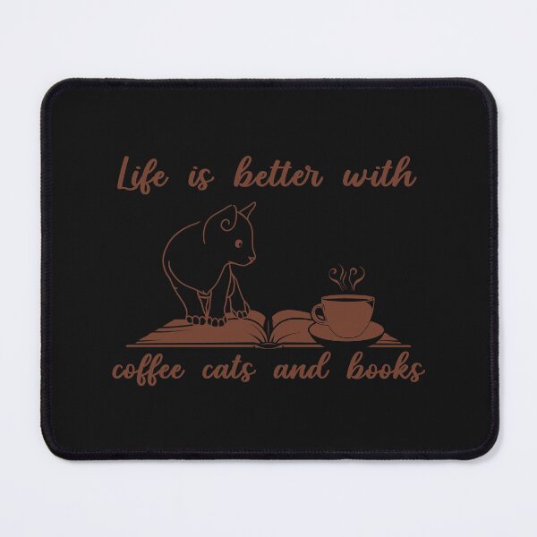 Item preview, I Turn Coffee Into Education - Life is Better With Coffee Cats and Book designed and sold by Deylinashop.