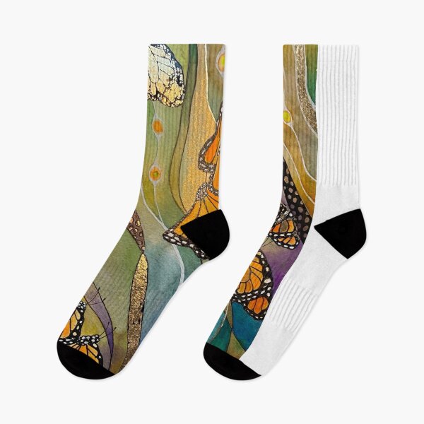 Aperçu de l'œuvre Migration des papillons monarques créée et vendue par MistyLakeArt.