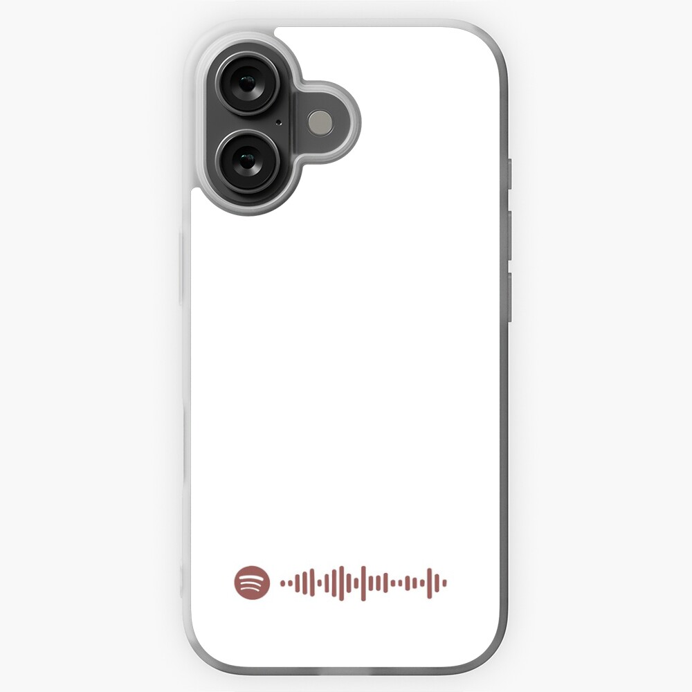 Vista previa del artículo con la obra «Funda blanda para iPhone», diseñado y vendido por TheNerdyMarket.