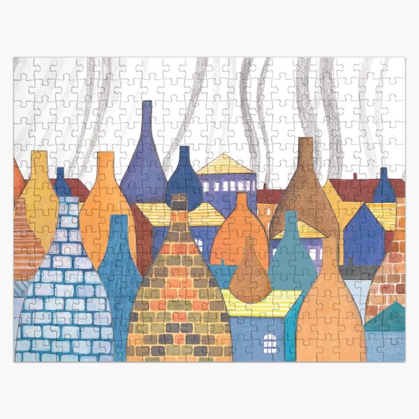 STOKE ON TRENT: SMOKE KILNS Jigsaw Puzzle