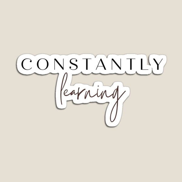 Item preview, constantly learning designed and sold by successmom.