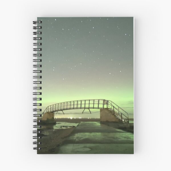 Item preview, Aurora Borealis over the Bridge to Nowhere  designed and sold by Kissmythistle.