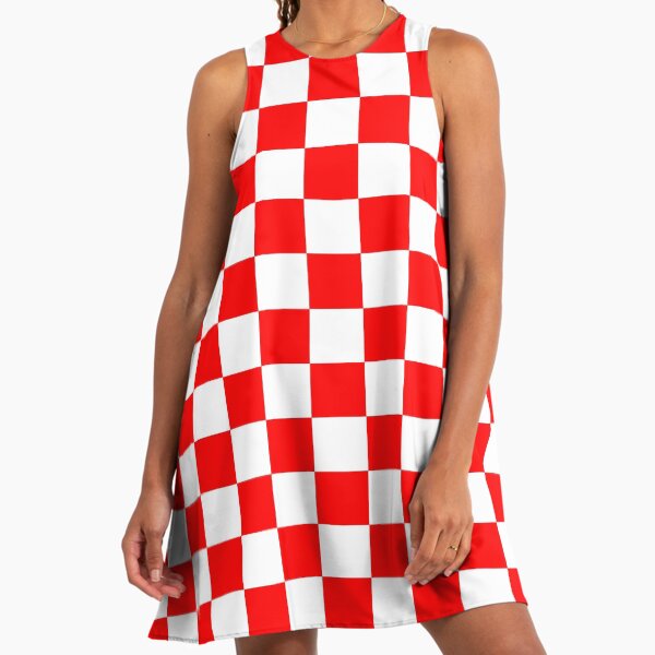 Red Checkered Dresses for Sale | Redbubble