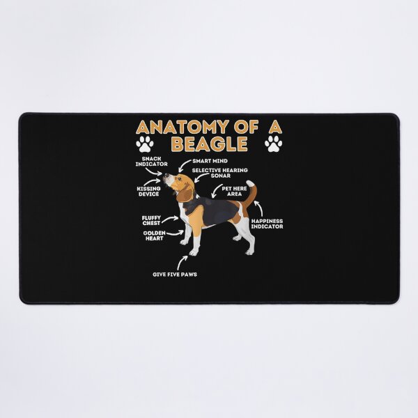 Item preview, Anatomy Of A Beagle - Funny Beagle Dog Lover Pet Owner designed and sold by hoangminhSHOP.