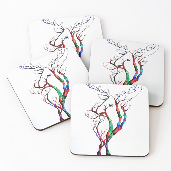 Item preview, Two Amongst the Trees (WATERCOLOR DEER COLLECTION: 2) designed and sold by ImagineArtsJD.