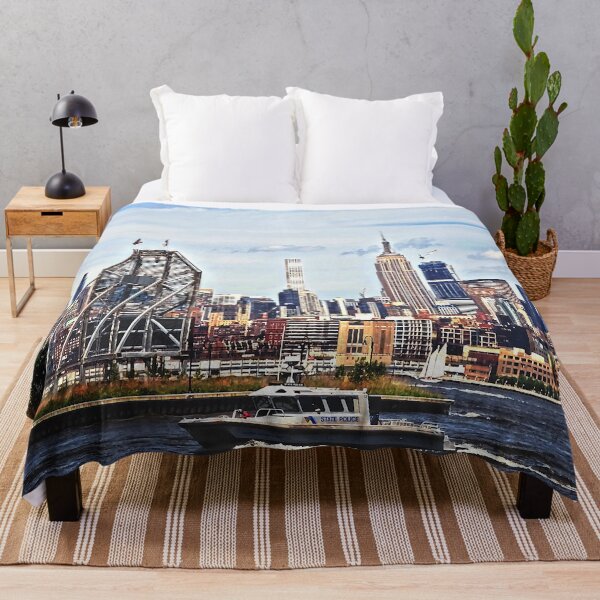 Item preview, Jersey City NJ - Police Boat By Colgate Clock designed and sold by Susan Savad.