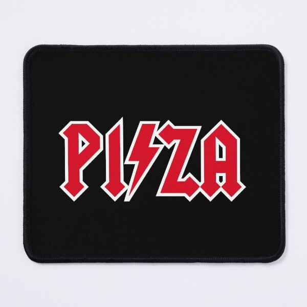 Item preview, Funny pizza Rock Music Pizzeria Metal Pizza lover designed and sold by LaundryFactory.