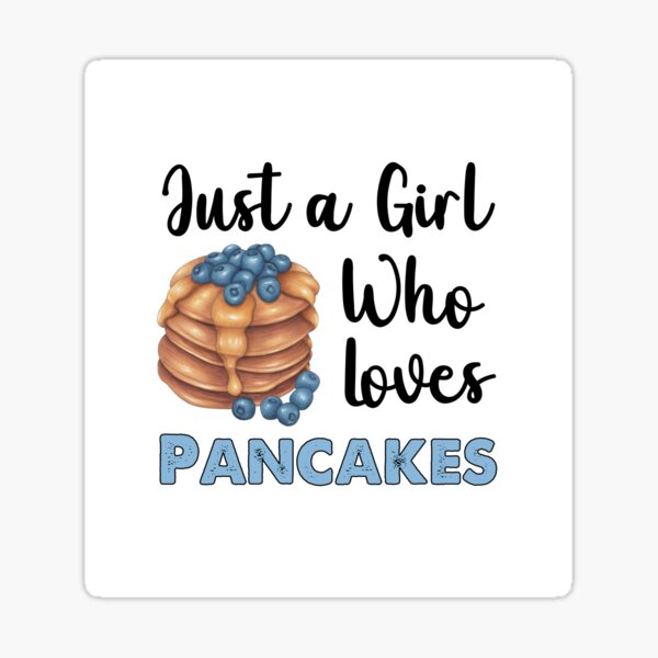 Pancakes Love Stickers Redbubble