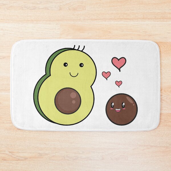Item preview, Mr Avocado Kawaii And Baby Avocado Kawaii designed and sold by istoriadesign.