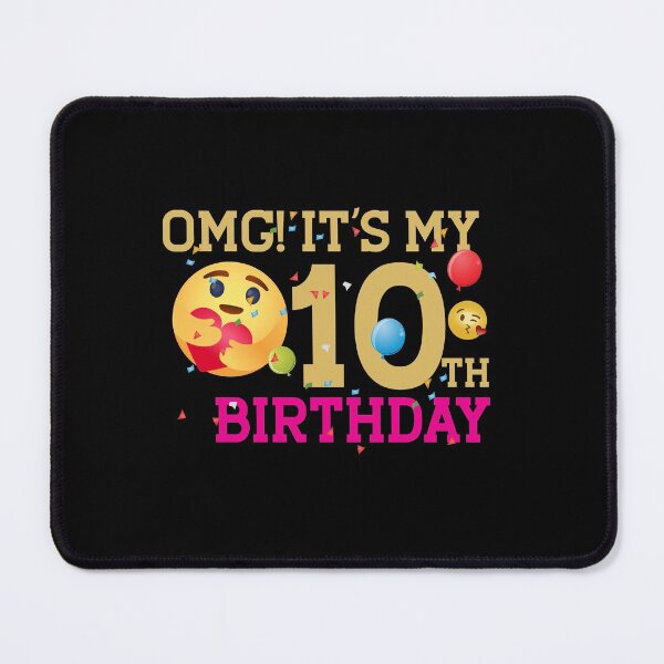 Item preview, 10 Birthday girl, OMG It's My 10th Birthday Girl Shirts, 10 Years old Birthday designed and sold by plussorn.