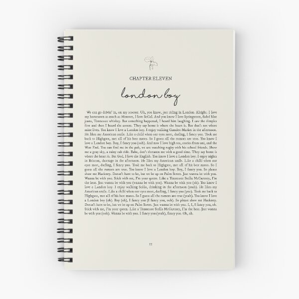 Item preview, London Boy Lyrics designed and sold by queseraseraa.