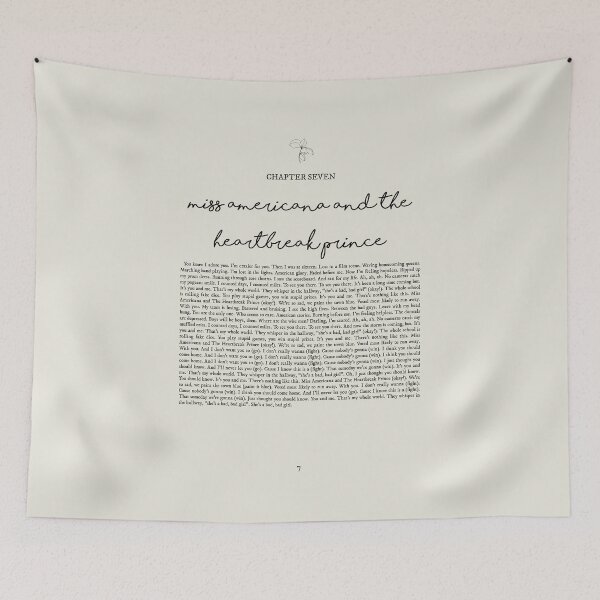 Item preview, Miss Americana And The Heartbreak Prince Lyrics designed and sold by queseraseraa.