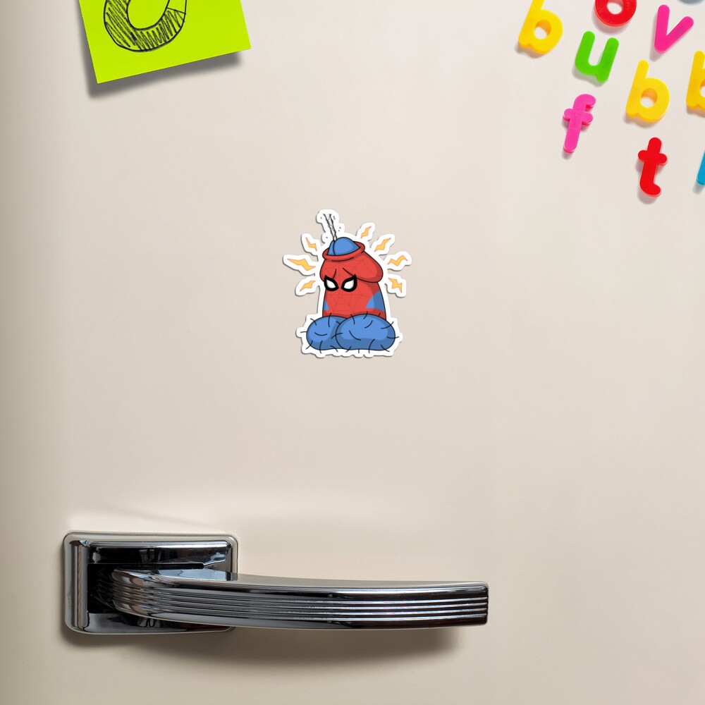 Spider penis sticker