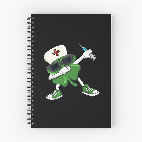 Item preview, Dabbing Shamrock St Patrick's Day Nurse designed and sold by franktimothy.