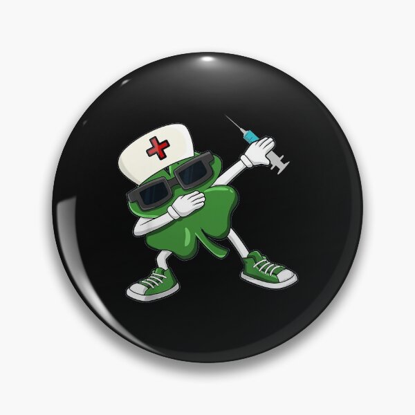 Item preview, Dabbing Shamrock St Patrick's Day Nurse designed and sold by franktimothy.