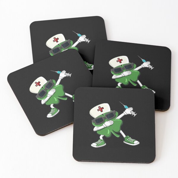 Item preview, Dabbing Shamrock St Patrick's Day Nurse designed and sold by franktimothy.