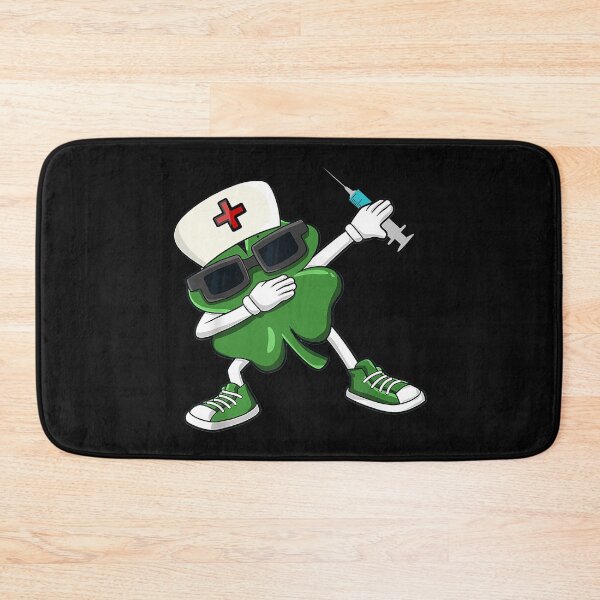 Item preview, Dabbing Shamrock St Patrick's Day Nurse designed and sold by franktimothy.