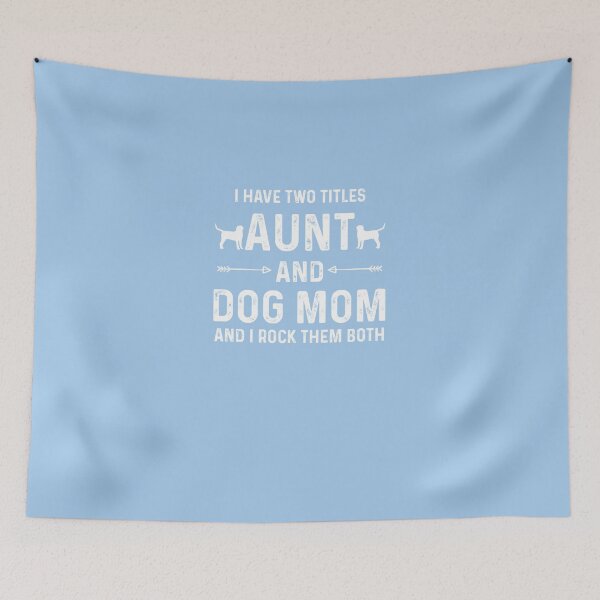Item preview, 2 tracks Dogs mama Aunt Dogmom Aunt dog Sweatshirt designed and sold by LynnetteKabelma.