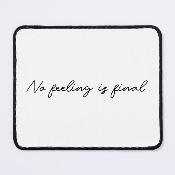 Item preview, No feeling is final ll (black) designed and sold by didijuca.