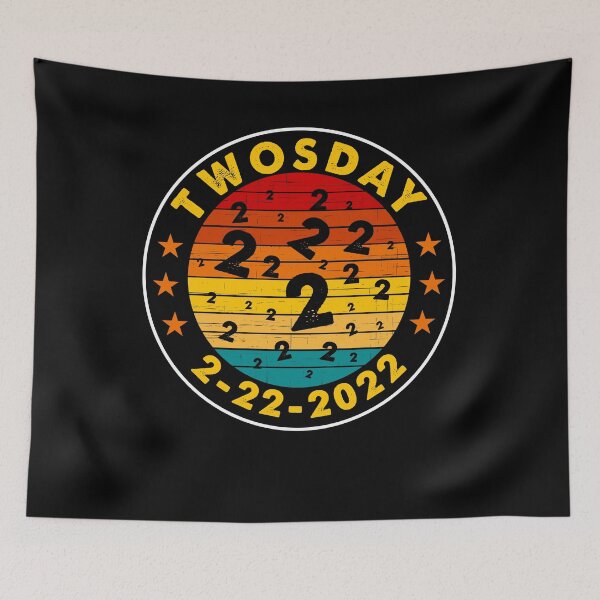 Item preview, Happy Twosday 2022 designed and sold by NesArt.