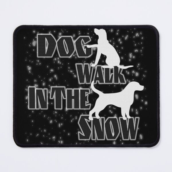 Item preview, Dog Walk In The Snow designed and sold by Maculele.