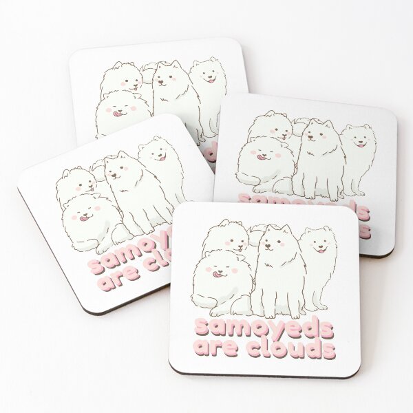Item preview, samoyeds are clouds designed and sold by Mayarart.